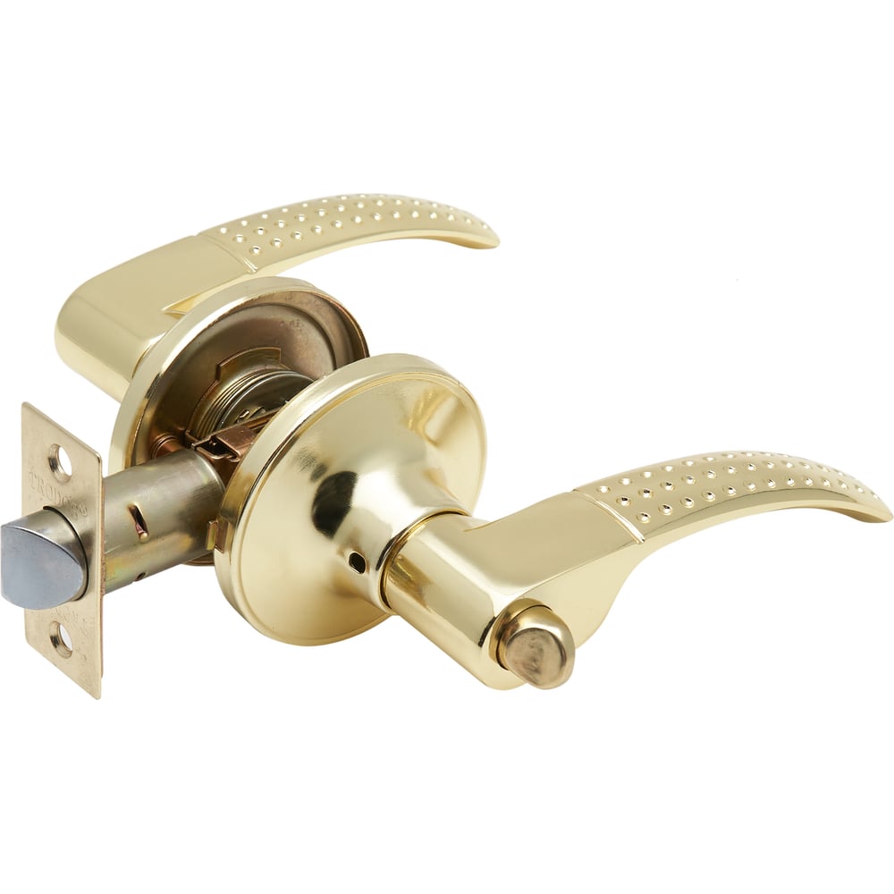 Изображение товара Ручка-защелка Trodos ЗВ6-03 золото для межкомнатных дверей