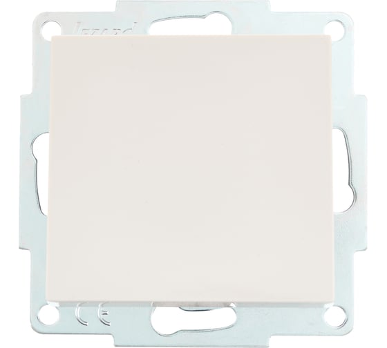 Изображение товара Выключатель Lezard VESNA жемчужно-белый перламутр 742-3088-100