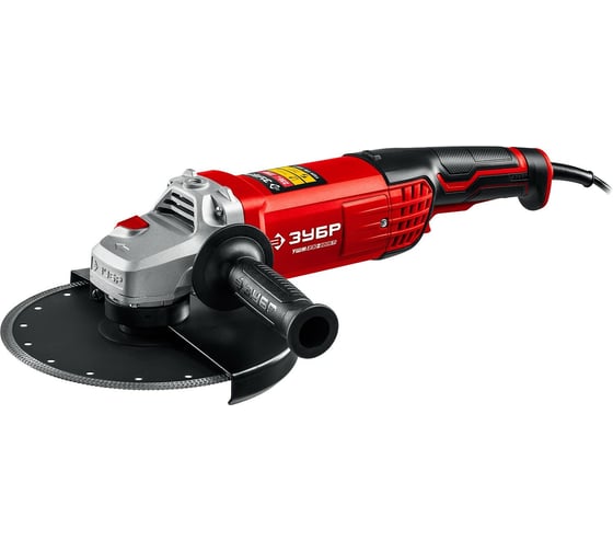 Изображение товара Углошлифовальная машина ЗУБР 230 мм, 2200 Вт УШМ-230-2205 П