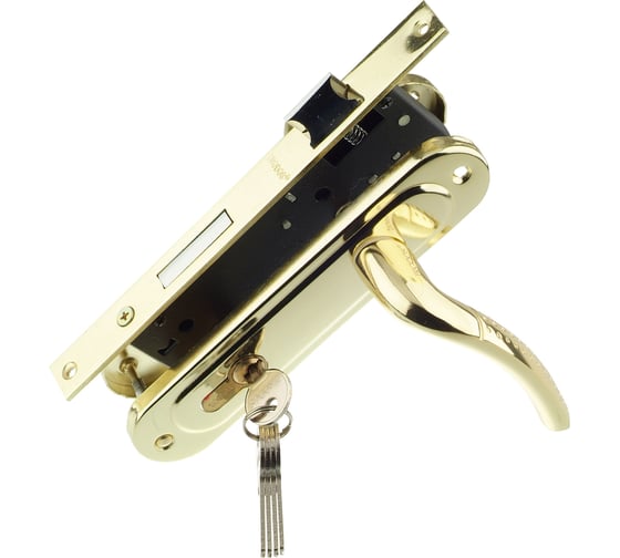 Изображение товара Врезной замок Trodos 70-L/106 PB золото 202091