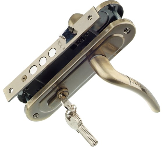 Изображение товара Врезной замок Trodos 61/106 3RB AB бронза 202083