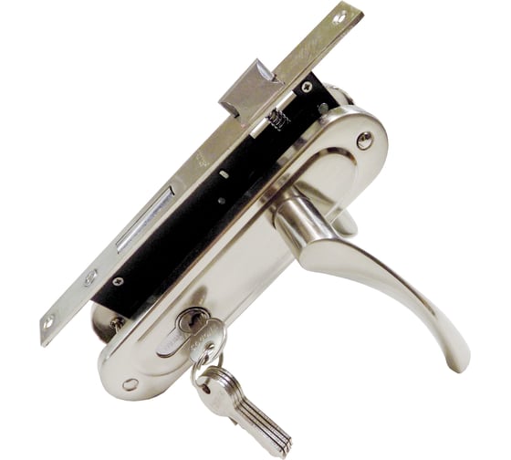 Изображение товара Врезной замок Trodos 70-L/76 SN никель 202099