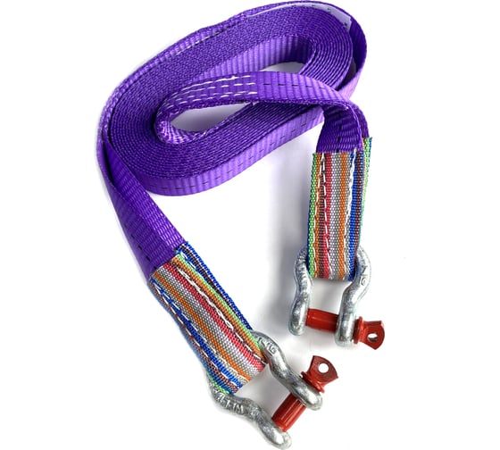 Изображение товара Трос буксировочный ТамбовТехСнаб 3.5т 15м с шаклами 7930124362537