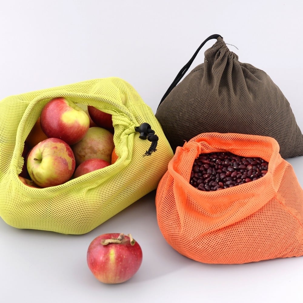 Изображение товара Мешок для хранения сетка полиэстер 22x25 см МТ4-22 МУЛЬТИДОМ набор цветов