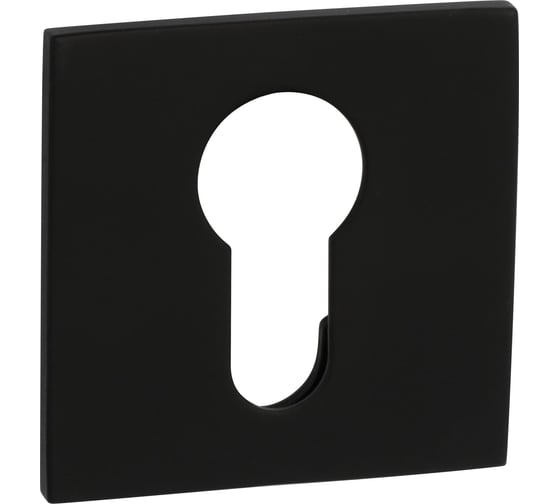 Изображение товара Ключевая накладка под евроцилиндр VERGE CL-C M.BLACK 900000052042