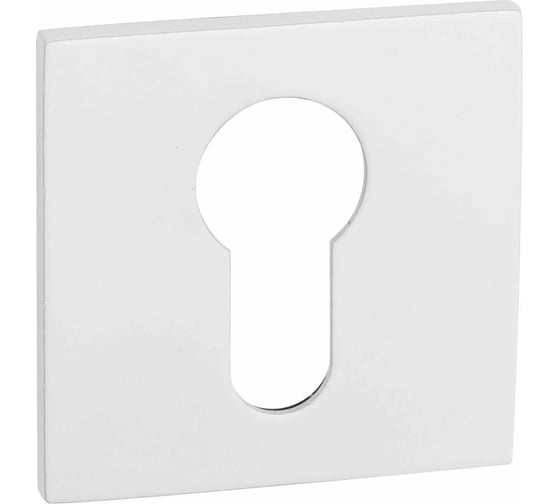 Изображение товара Ключевая накладка под евроцилиндр VERGE CL-C M.WHITE 900000052043