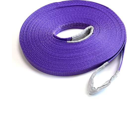 Изображение товара Удлинитель троса лебедки ТамбовТехСнаб 3.5т 40м, 30мм лента 7930105414101