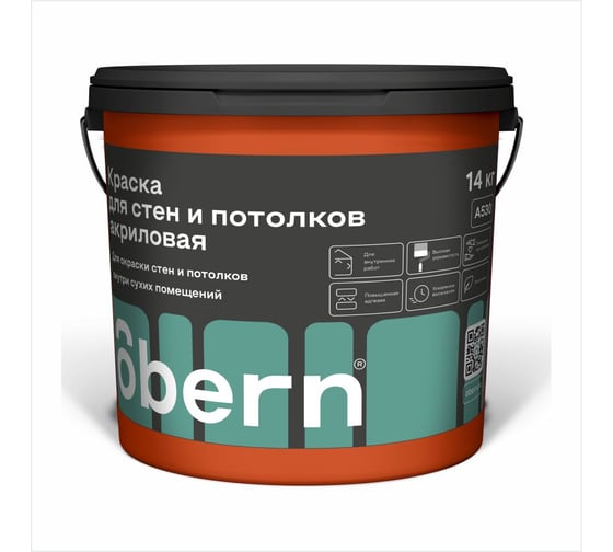 Изображение товара Краска для стен и потолков Obern 14 кг 17546