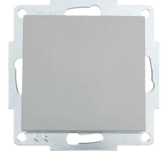 Изображение товара Выключатель Lezard VESNA платина 742-3588-100