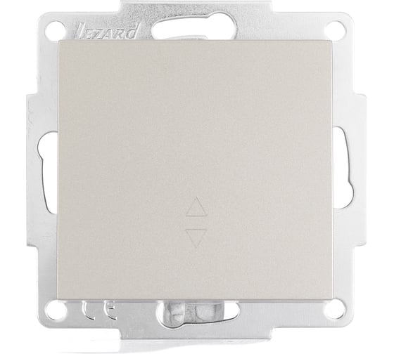 Изображение товара Проходной выключатель Lezard VESNA титан 742-3788-105