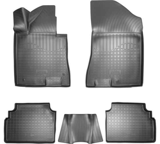 Изображение товара Салонные коврики UNIDEC для Hyundai Sonata VIII DN8 3D 2019 NPA11-C31-630