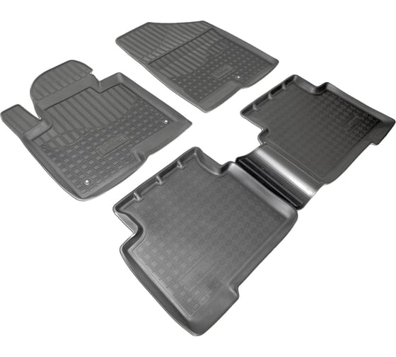 Изображение товара Салонные коврики UNIDEC для Hyundai Santa Fe DM 2012 5 мест NPA11-C31-520