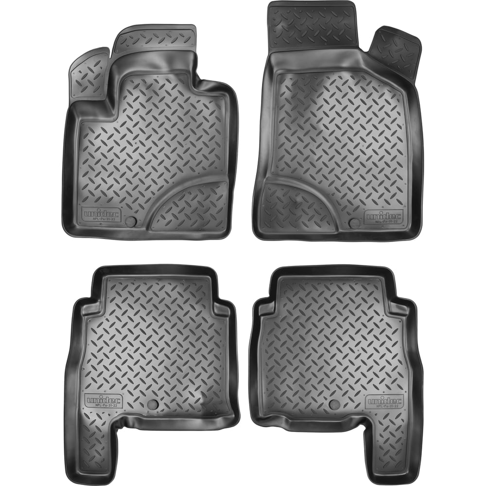 Салонные коврики для Hyundai Santa Fe CM 2006-2010 UNIDEC