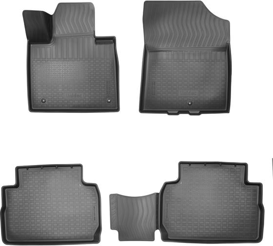 Изображение товара Салонные коврики UNIDEC для Hyundai Santa Fe 3D 2020 5 мест NPA11-C31-535
