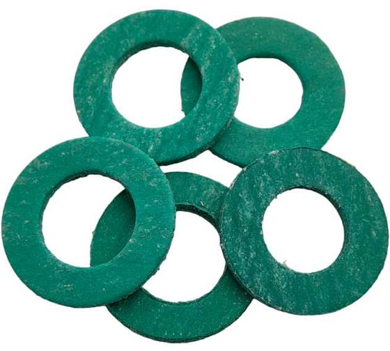 Изображение товара Прокладка безасбестовый паронит HG 1/2" (11x19x2 мм), 5 шт 1648857