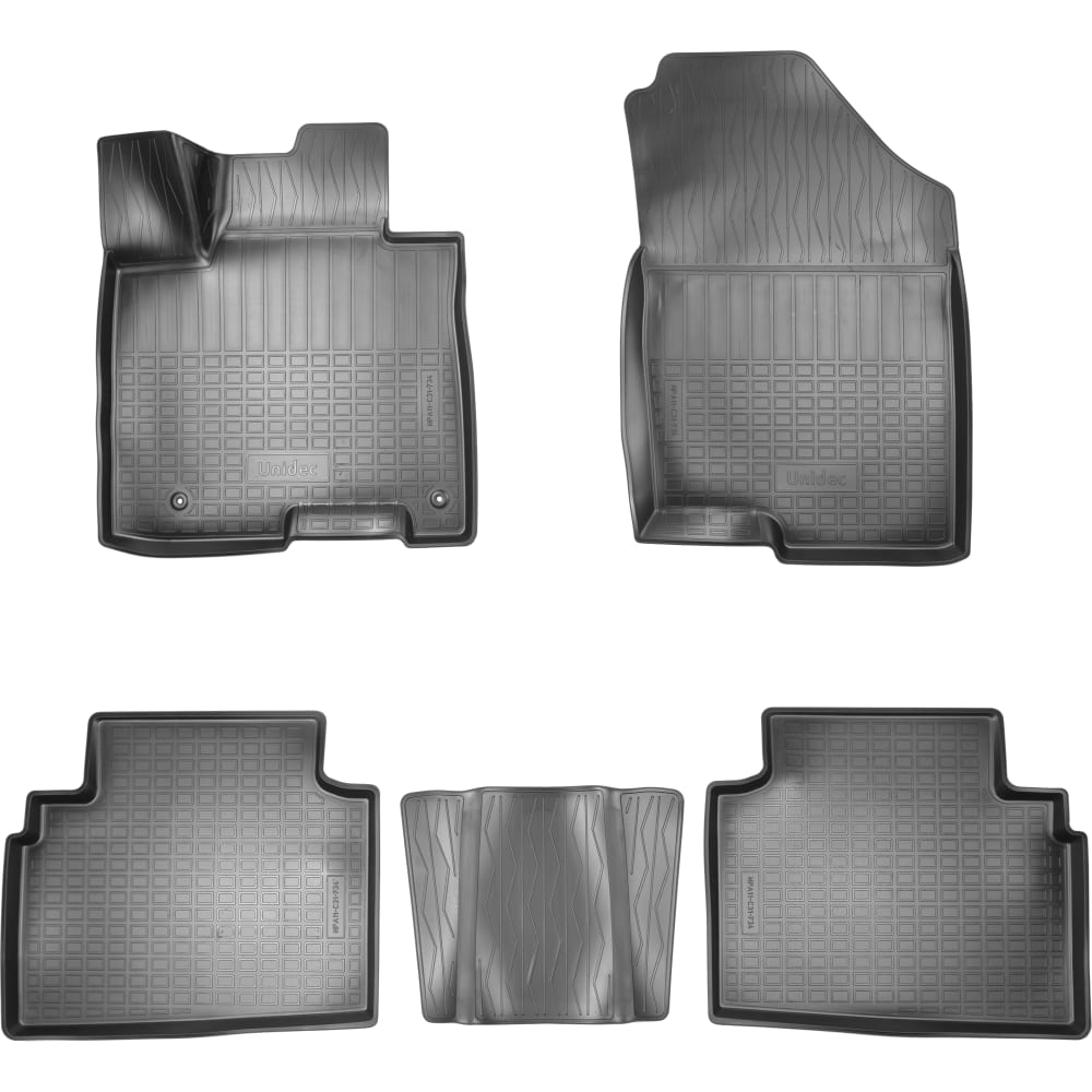 Салонные коврики для Hyundai Tucson IV 3D 2021 UNIDEC