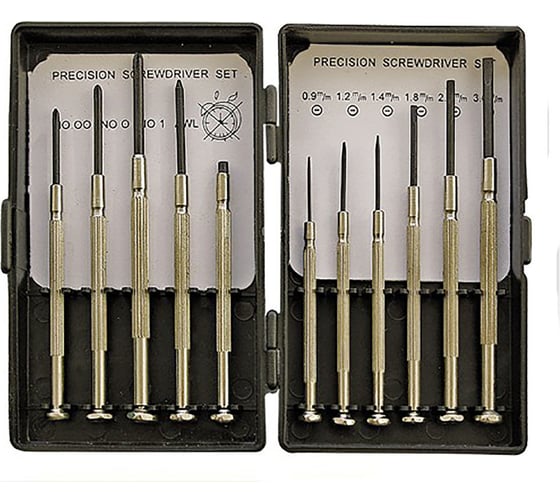 Изображение товара Набор часовых отверток БМ 3901