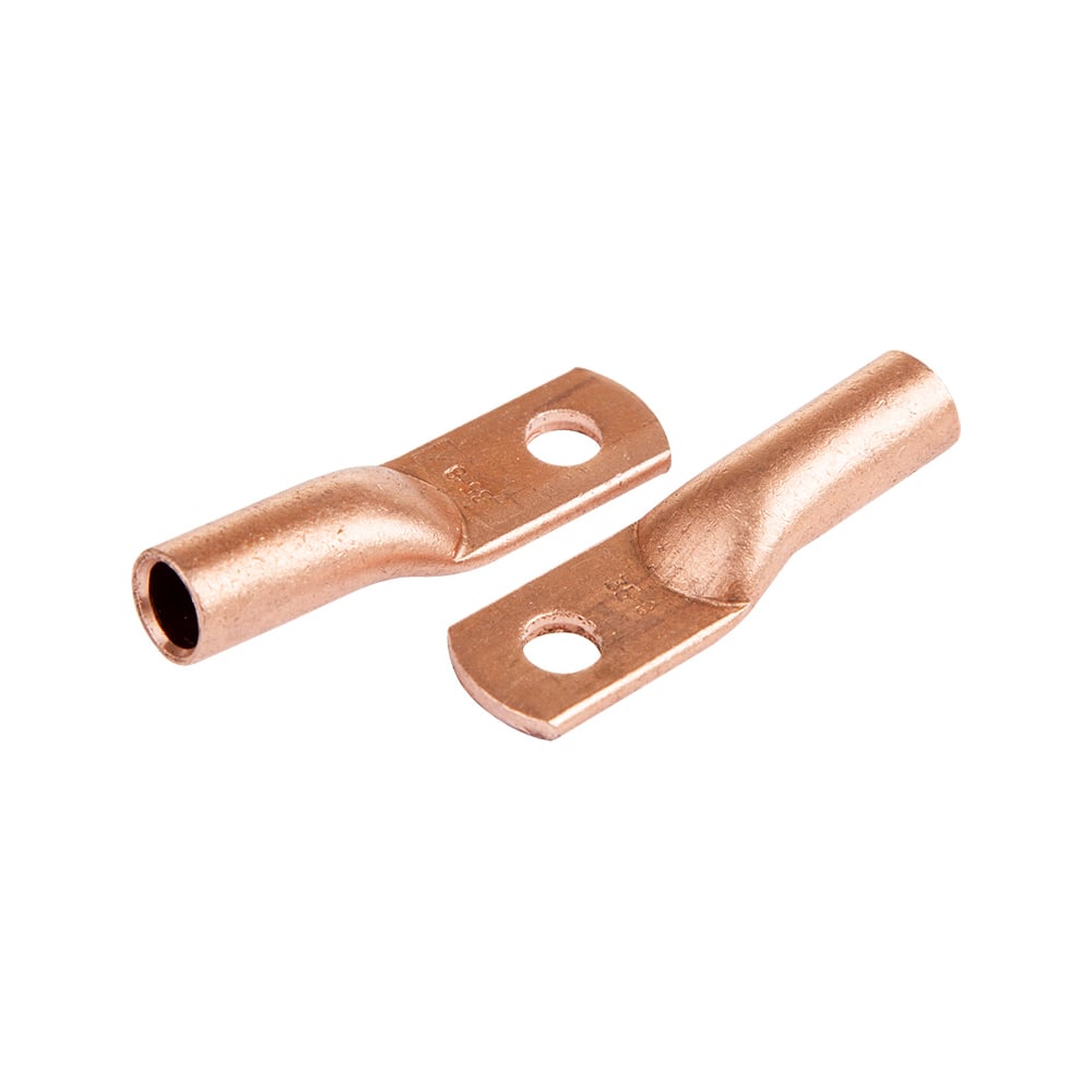 Изображение товара Наконечник кольцевой прямой REXANT ТМ 35-8-10, 50 шт, медь, ГОСТ 7386-80