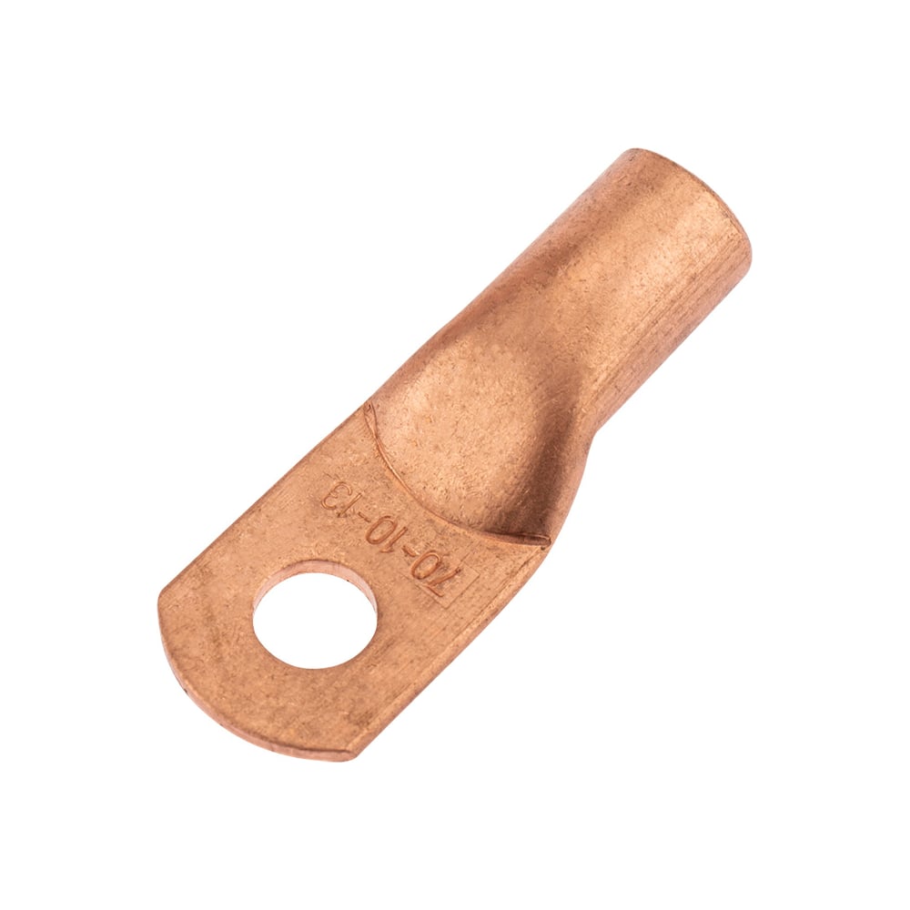 Изображение товара Медный наконечник REXANT ТМ 70-10-13, 70мм2, d 13мм (уп. 5 шт)