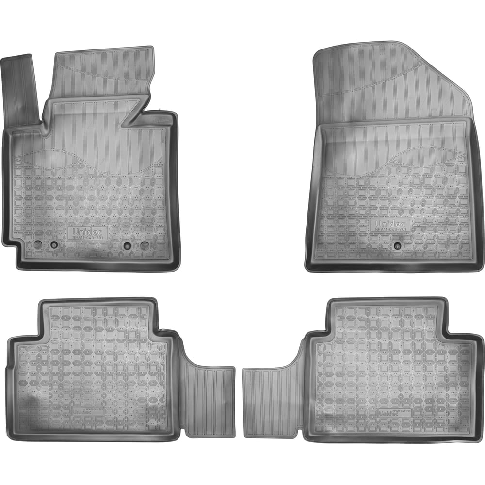 фото Салонные коврики для kia soul ps 2013-2019 unidec