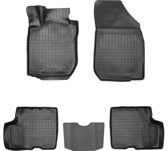 Изображение товара Салонные коврики UNIDEC для Lada Largus I рестайл 3D 2021 5 мест NPA11-C94-558