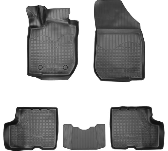 Изображение товара Салонные коврики UNIDEC для Lada Largus I рестайл 3D 2021 7 мест NPA11-C94-559