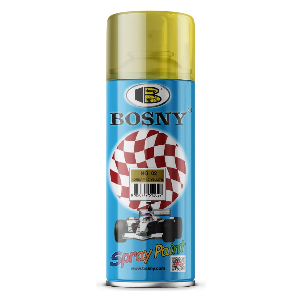 Изображение товара Тонировочный лак Bosny желтая для авто Хонда Y-1C RAL p1005 O2