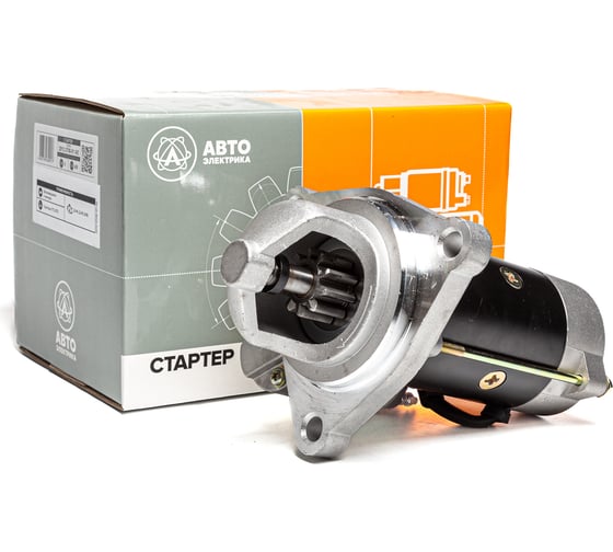 Изображение товара Стартер для Т-40М с двигателем Д-144 24В/5.9кВт редукторный (аналог 201.3708) АВТОЭЛЕКТРИКА 2012.3708-01 02.1414