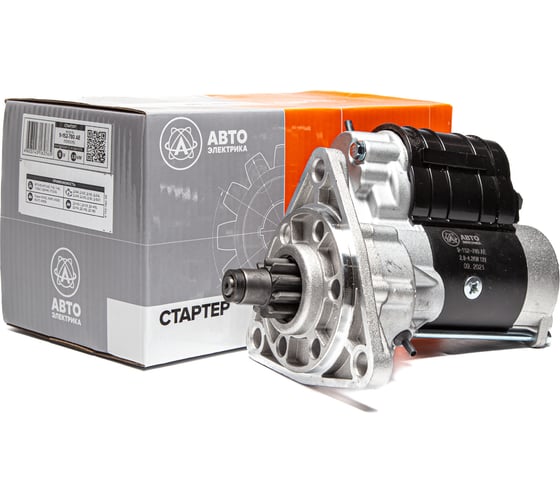 Изображение товара Стартер МТЗ/ГАЗ/ПАЗ двигатели ММЗ Д-243/-245 12В/4.2кВт  z=10 АВТОЭЛЕКТРИКА 9-152-780 02.3007