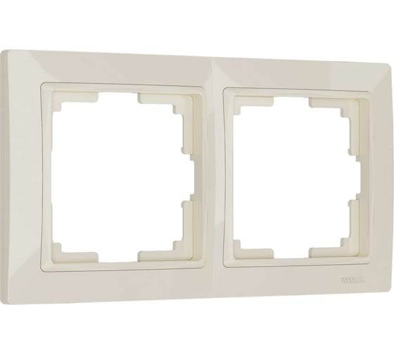 Изображение товара Рамка на 2 поста WERKEL W0022003 Snabb basic слоновая кость a051307