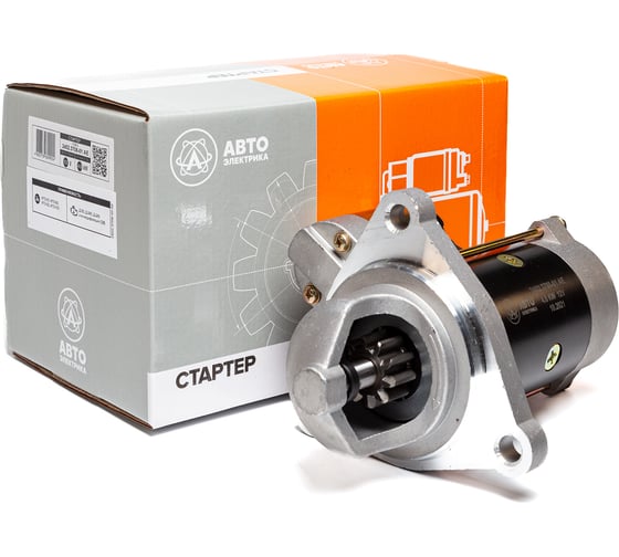 Изображение товара Стартер редукторный МТЗ-50/-80/-82 двигатели Д-50/-240 12В/4.0 кВт АВТОЭЛЕКТРИКА 2402.3708-01 02.1415