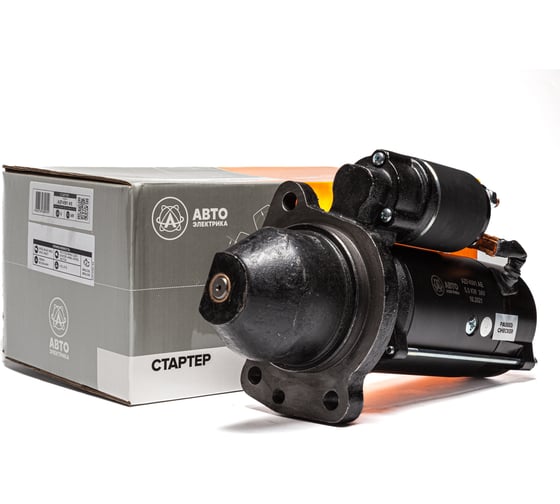 Изображение товара Стартер МАЗ/УРАЛ/КРАЗ двигатели ЯМЗ-236/-238 Евро-2/3 24В/5.5 кВт z=10 АВТОЭЛЕКТРИКА AZF 4581 02.1402