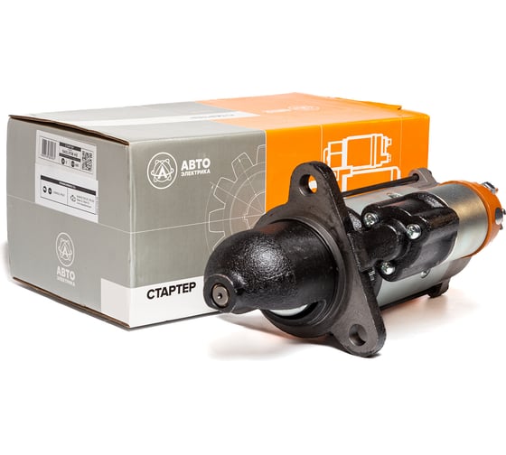 Изображение товара Стартер КАМАЗ двигатели 740.30/740.50/740.51 Евро-2/3 IVECO 24В/9.0 кВт z=10 АВТОЭЛЕКТРИКА 5402.3708 02.1394