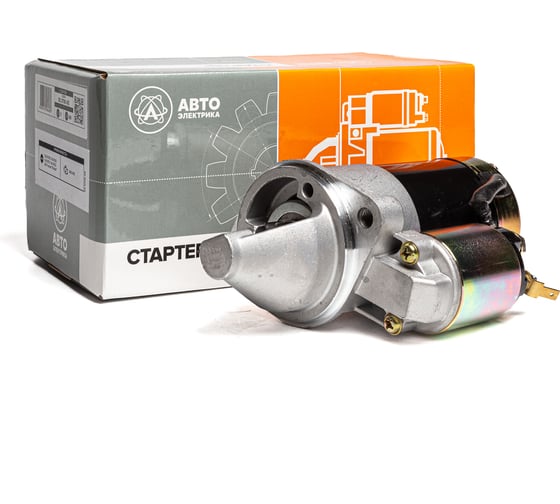 Изображение товара Стартер редукторный ГАЗ/УАЗ двигатель ЗМЗ-406 12В/1.8 кВт (аналог 6012.3708) АВТОЭЛЕКТРИКА 93.3708 02.1468