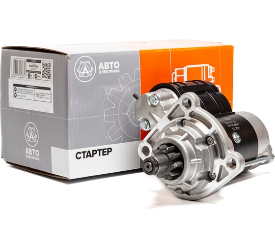 Изображение товара Стартер редукторный ГАЗ/ПАЗ/МАЗ/FOTON двигатель ЯМЗ-534 АВТОЭЛЕКТРИКА 5263797 02.3020