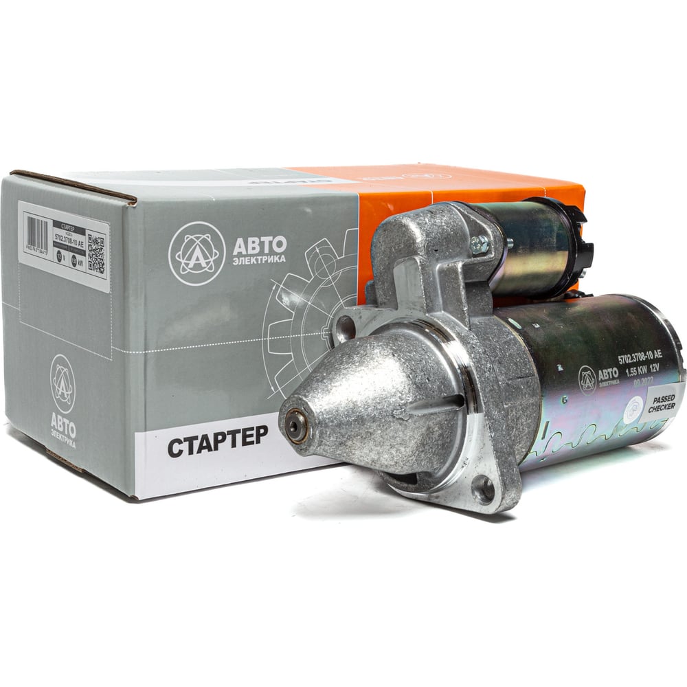 Изображение товара Стартер ВАЗ-2115/-1118 12В/1.55 кВт усиленная коробка