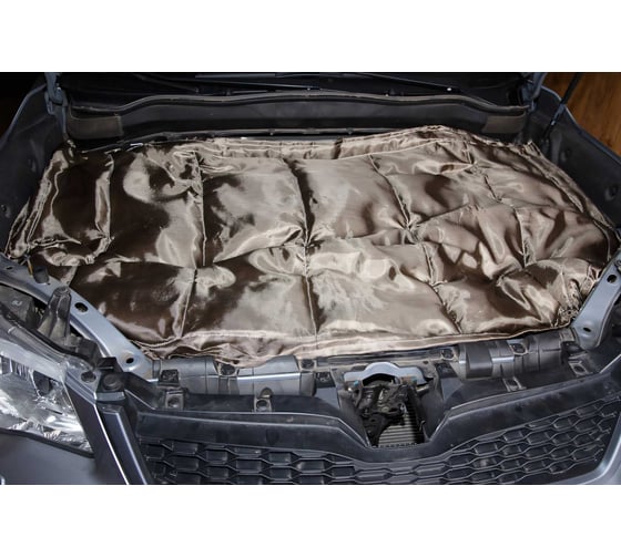 Изображение товара Утеплитель для двигателя Airline PRO стеклоткань, 260г/м2, 140x90 см, цвет черный ADAT002