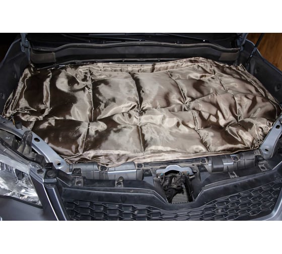 Изображение товара Утеплитель для двигателя Airline PRO стеклоткань, 260г/м2, цвет черный, 130x90 см ADAT001