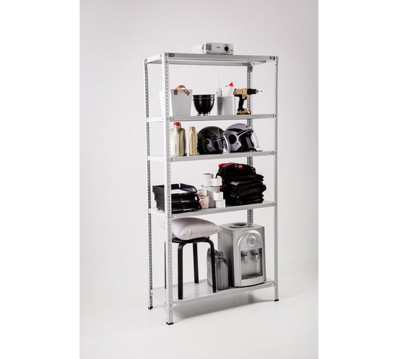 Изображение товара Стеллаж ООО ФУРАМА СТФ 1800x1000x800 мм, 5 п СТФЛ181080-5