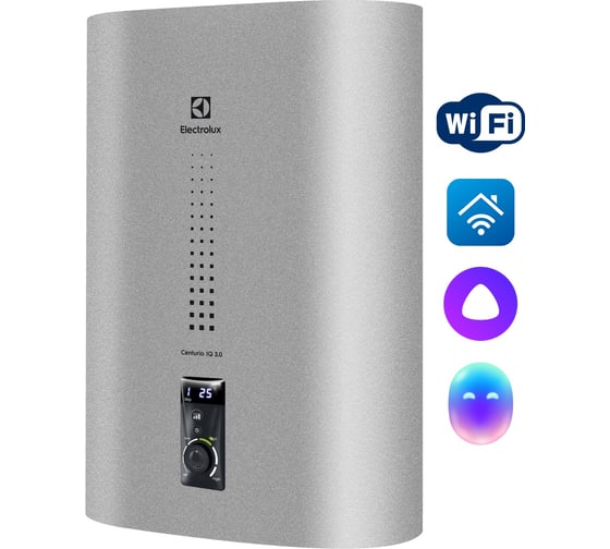 Изображение товара Водонагреватель ELECTROLUX EWH 30 Centurio IQ 3.0 Silver НС-1449183