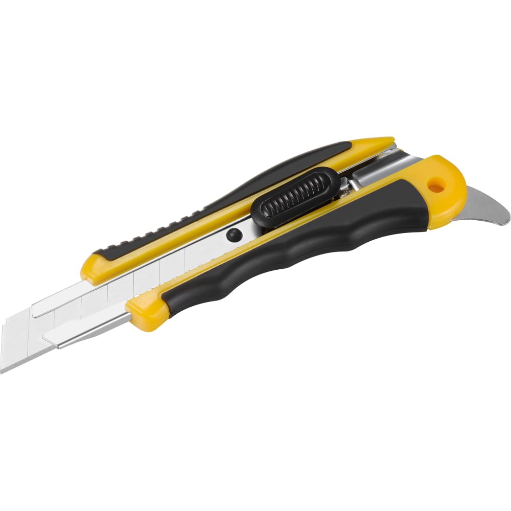 Строительный нож Inforce нож строительный stanley fatmax 18 мм с ломающимся лезвием пластиковый корпус