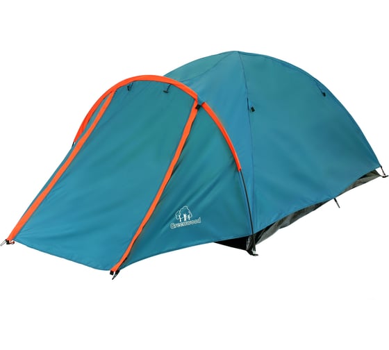 Изображение товара 2-х местная палатка Greenwood Target 2 синий/оранжевый 4690222178579