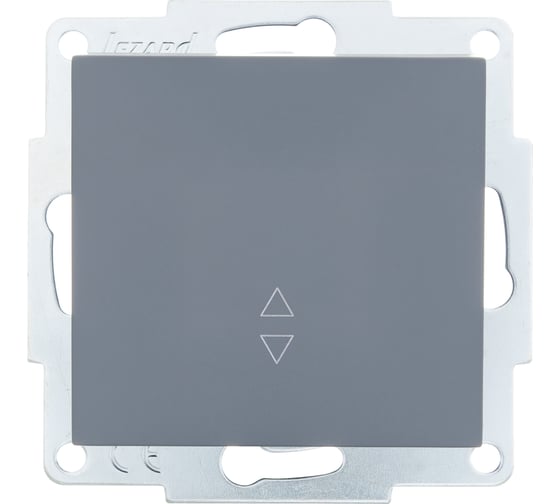 Изображение товара Проходной выключатель Lezard VESNA графит 742-3488-105