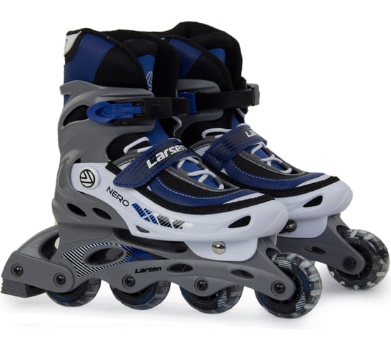 Изображение товара Раздвижные ролики Larsen Nero Blue синие, размер S/31-34 4690222135626