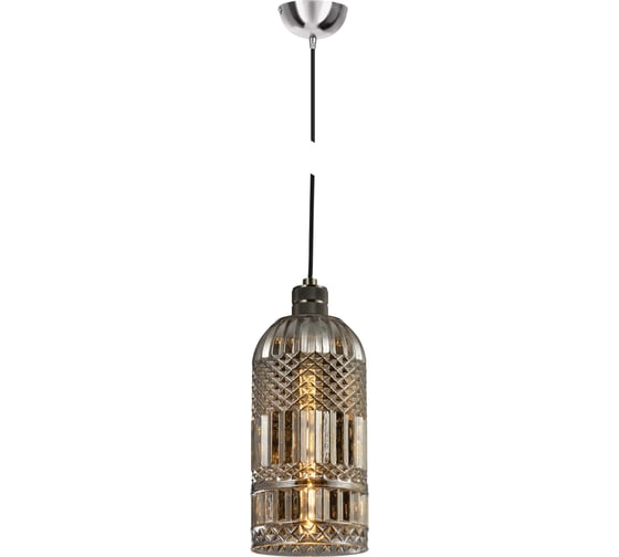 Изображение товара Подвесная люстра De Fran Е27 220В 1x60Вт хром + стекло хром, SP -0823