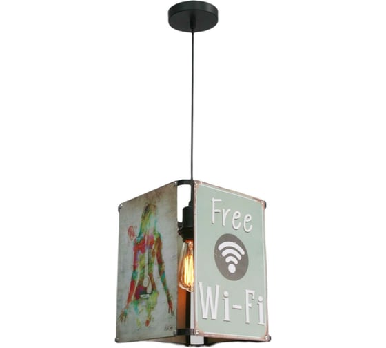 Изображение товара Подвесная люстра De Fran Е27 220В 1x60Вт Винтаж, SP -0851