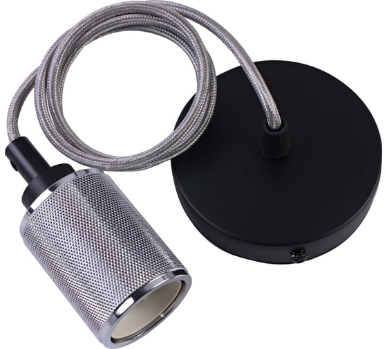 Изображение товара Подвесная люстра De Fran E27 220В 1x60Вт хром +черный, SP -1820 CH