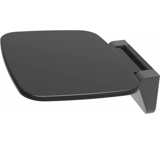 Изображение товара Сиденье для душа WasserKraft полипропилен, черное SS402