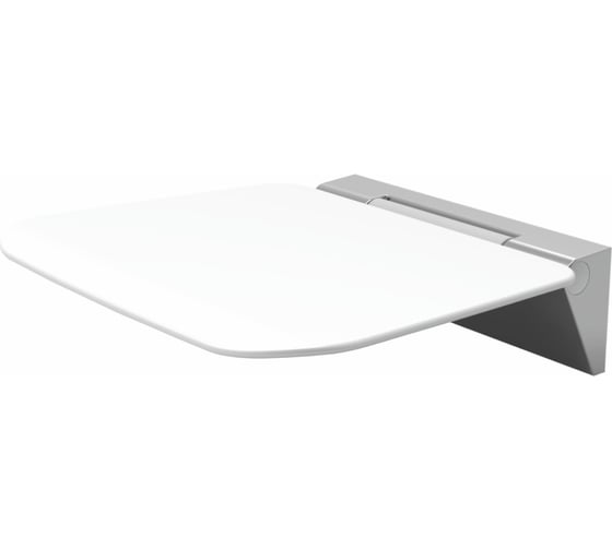 Изображение товара Сиденье для душа WasserKraft сплав алюминия, белое SS403