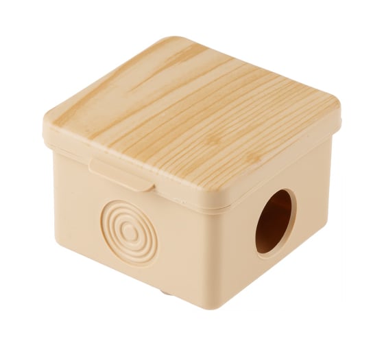 Изображение товара Распределительная коробка ЮПИТЕР ОП 65x65x50 мм сосна JP7113-10